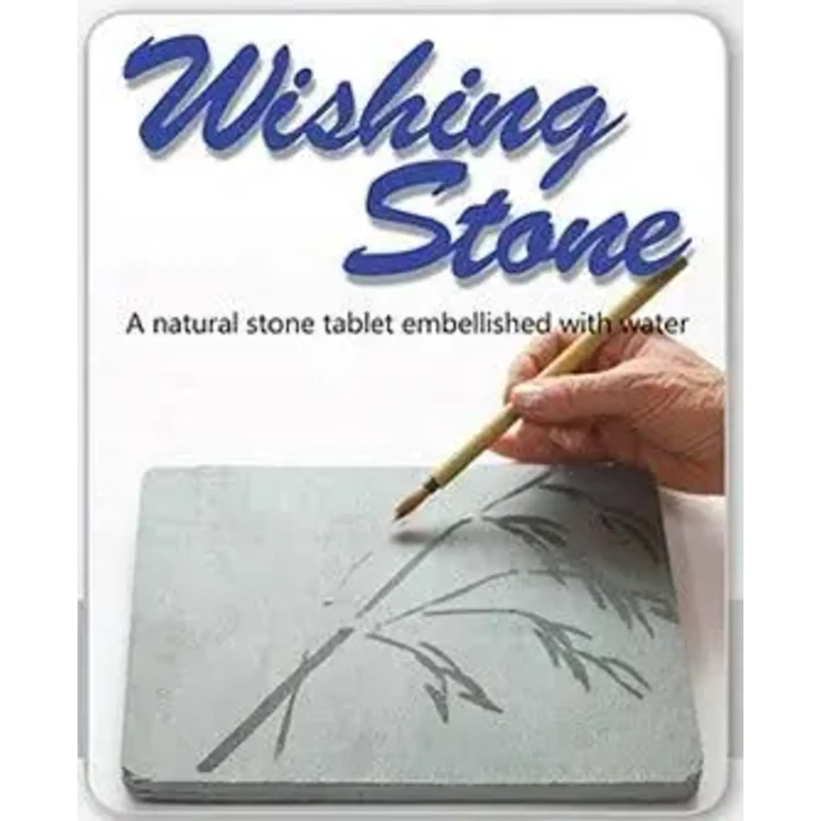 Zen Stone Garden Wishing Stone - 6"x8"