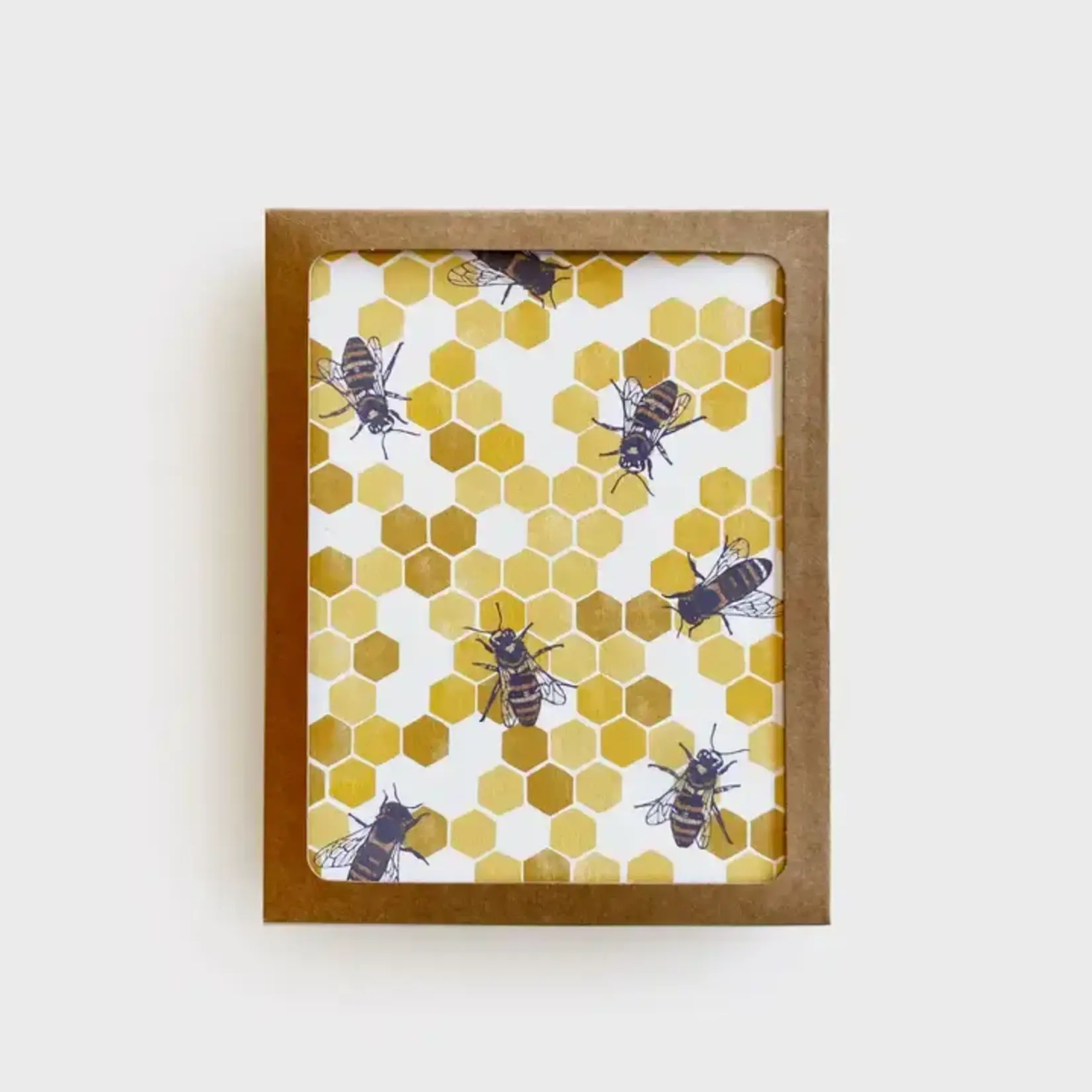 Root & Branch Paper Co. Honeybee Everyday Boxed Card - Set of 8
