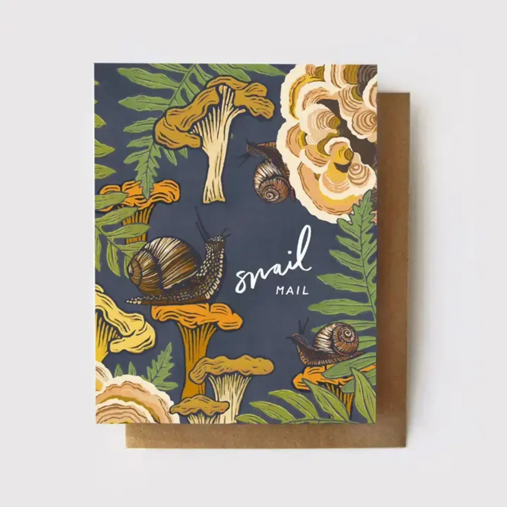 Root & Branch Paper Co. Snail Mail Mushroom Grove Card