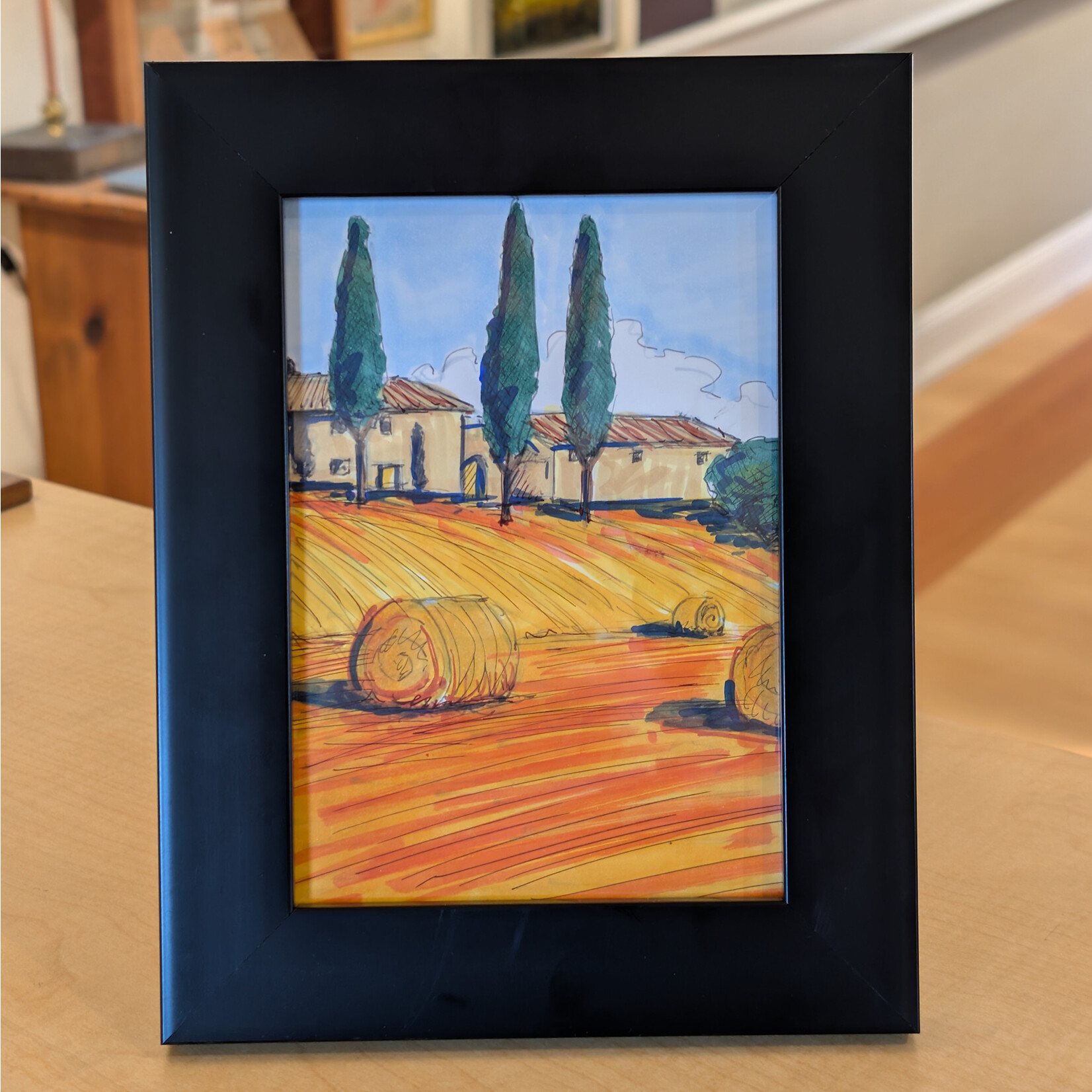 Daniel Ziegler Art "Tuscan Countryside" - Daniel Ziegler