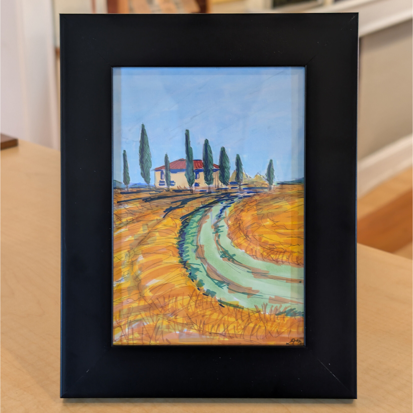 Daniel Ziegler Art "Rustic Wheatlands" - Daniel Ziegler