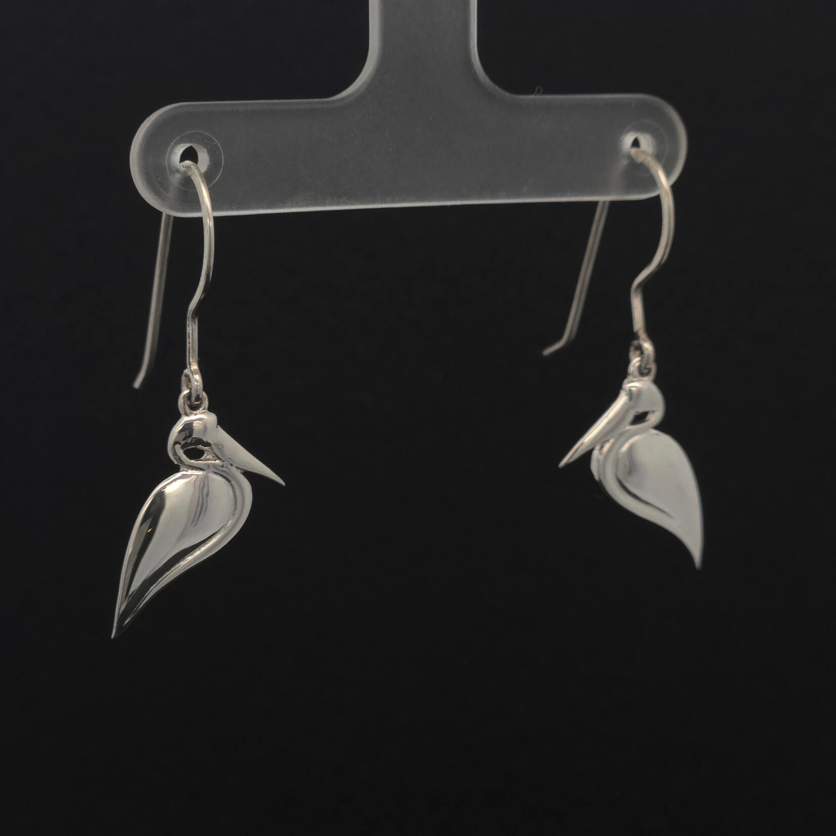 Modern Heirloom® Sterling Silver Pelican Earrings