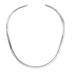 Rio Grande Sterling Silver 2.7mm Flat-Wire Neck Ring