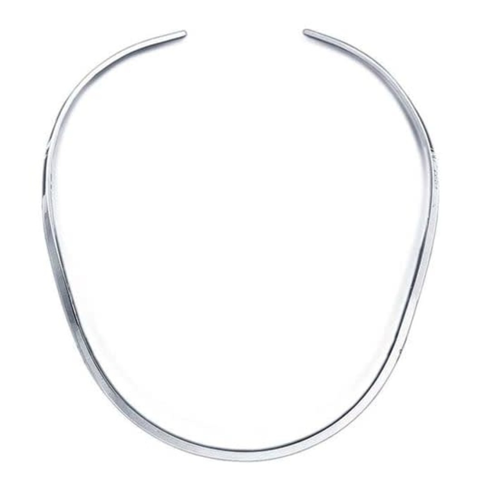 Rio Grande Sterling Silver 2.7mm Flat-Wire Neck Ring