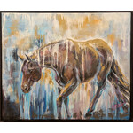 Gretchen Dibler Art "Dark Horse Walking" - Gretchen Dibler