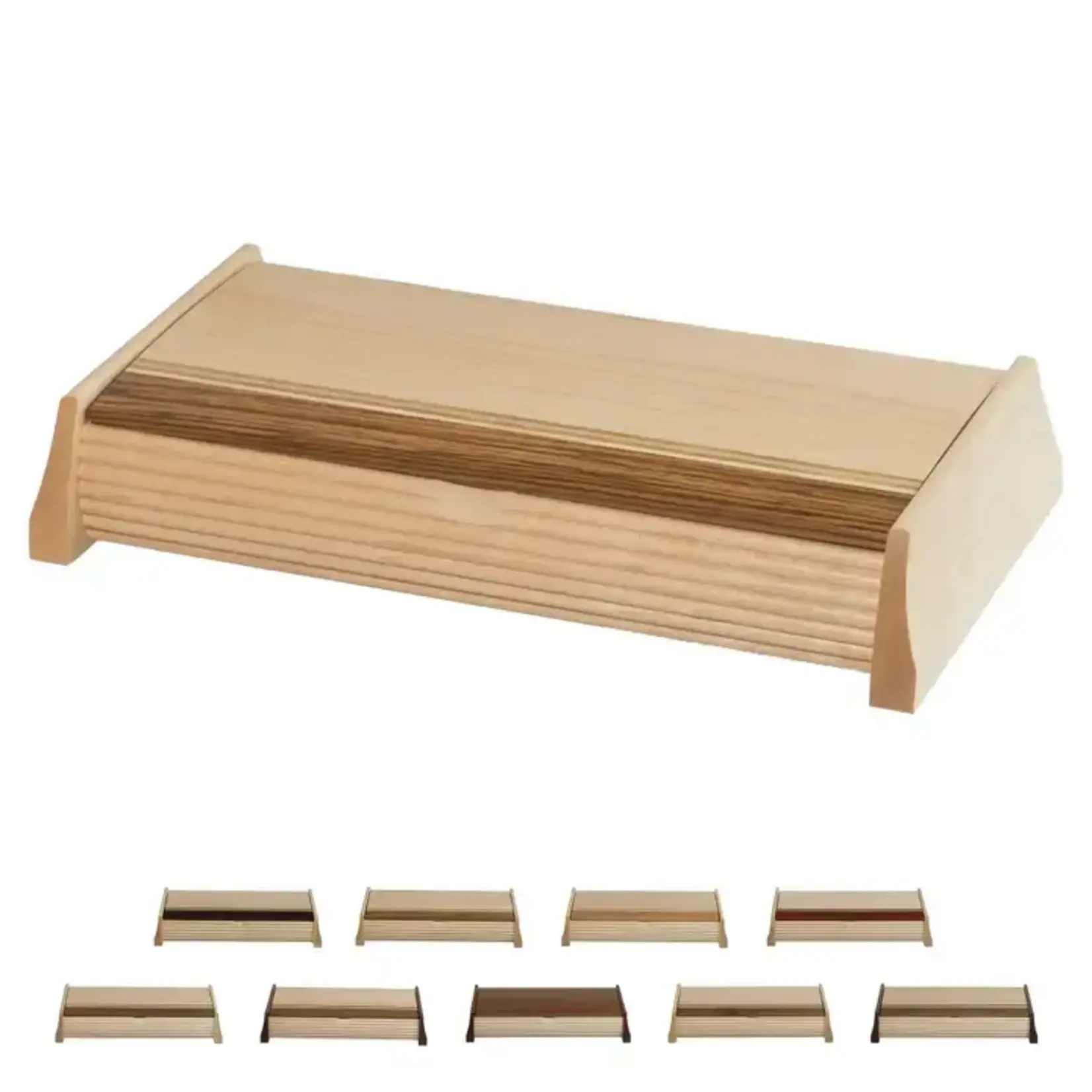 Fuji Wood Design Zebra Wood Jewelry Box