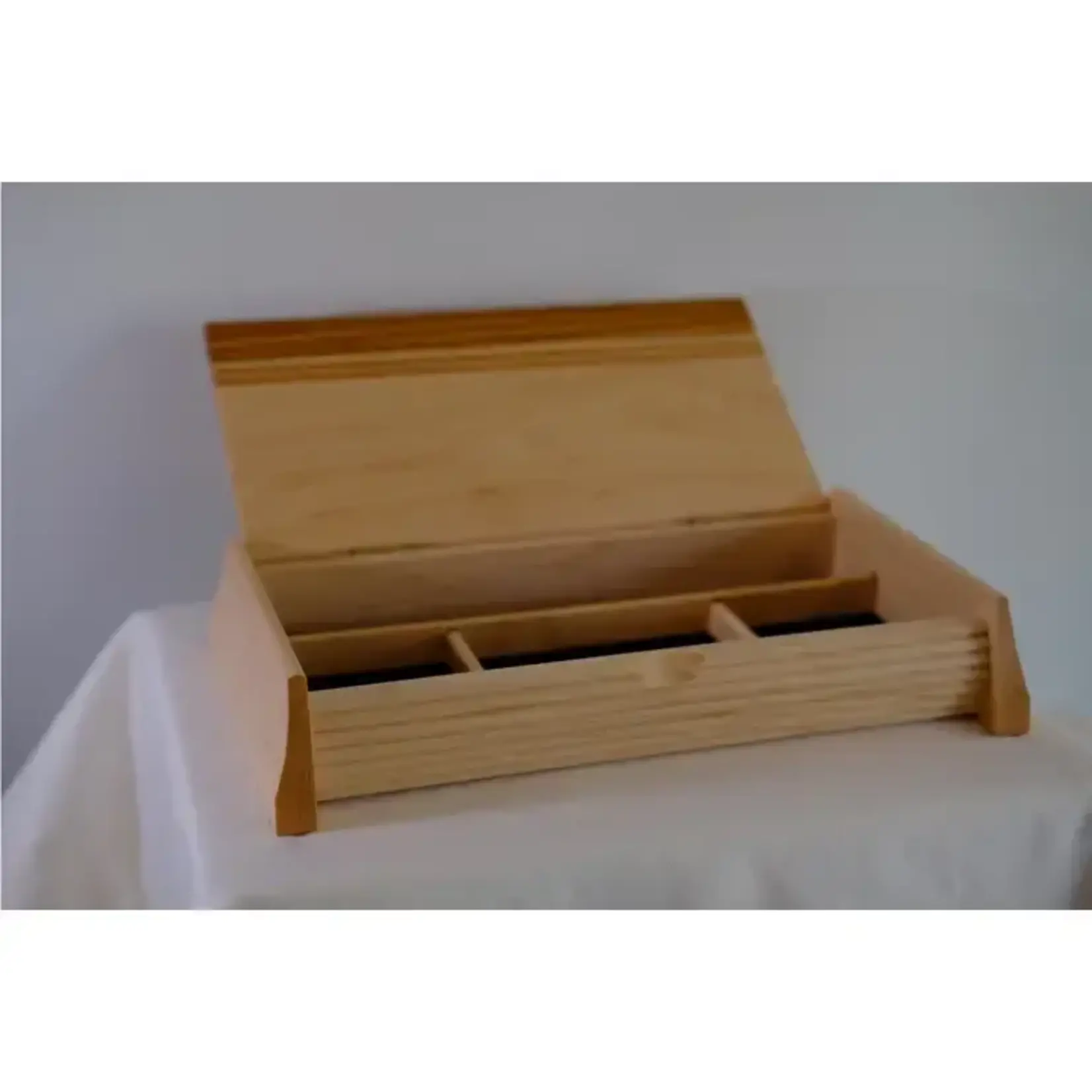 Fuji Wood Design Zebra Wood Jewelry Box