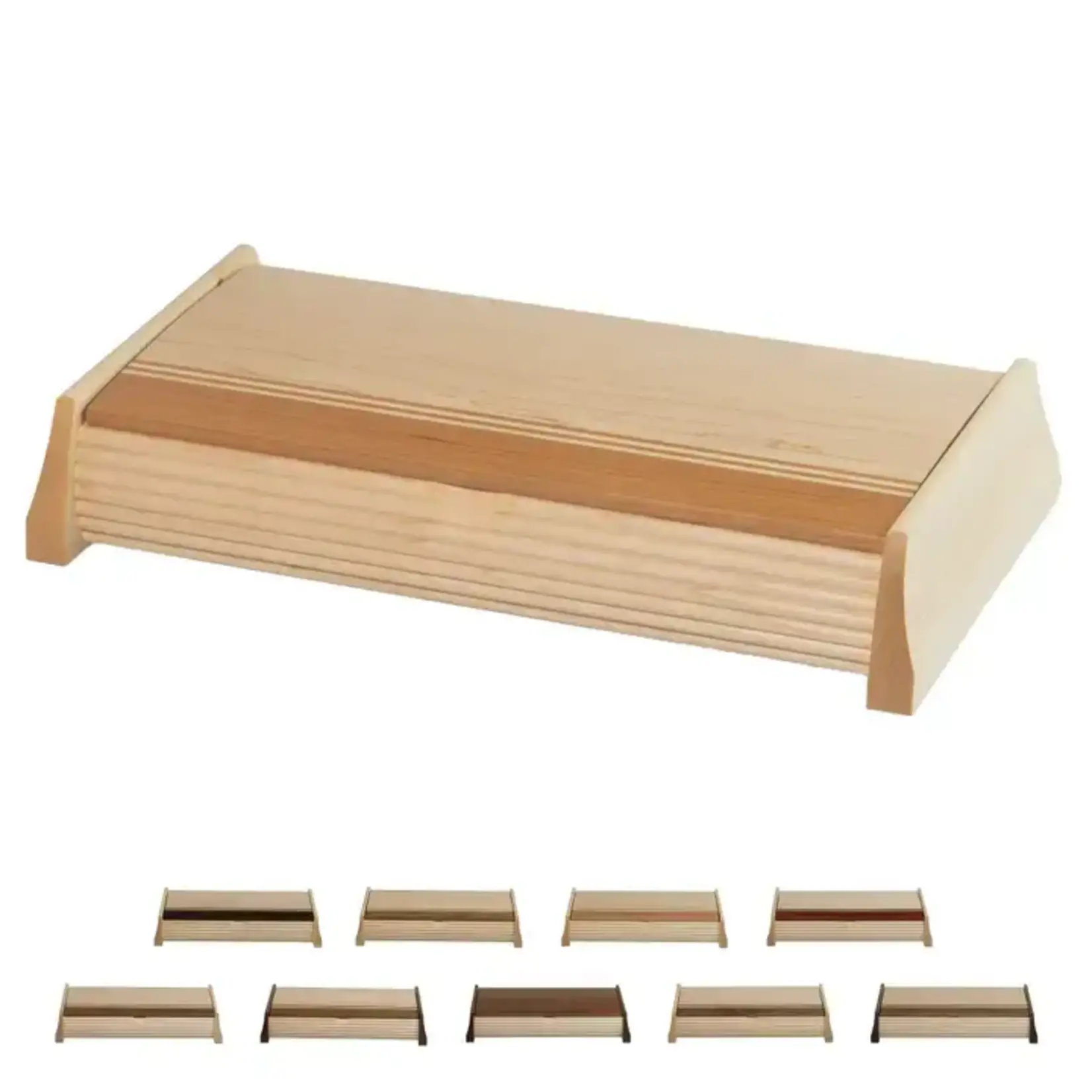 Fuji Wood Design Cherry Wood Jewelry Box