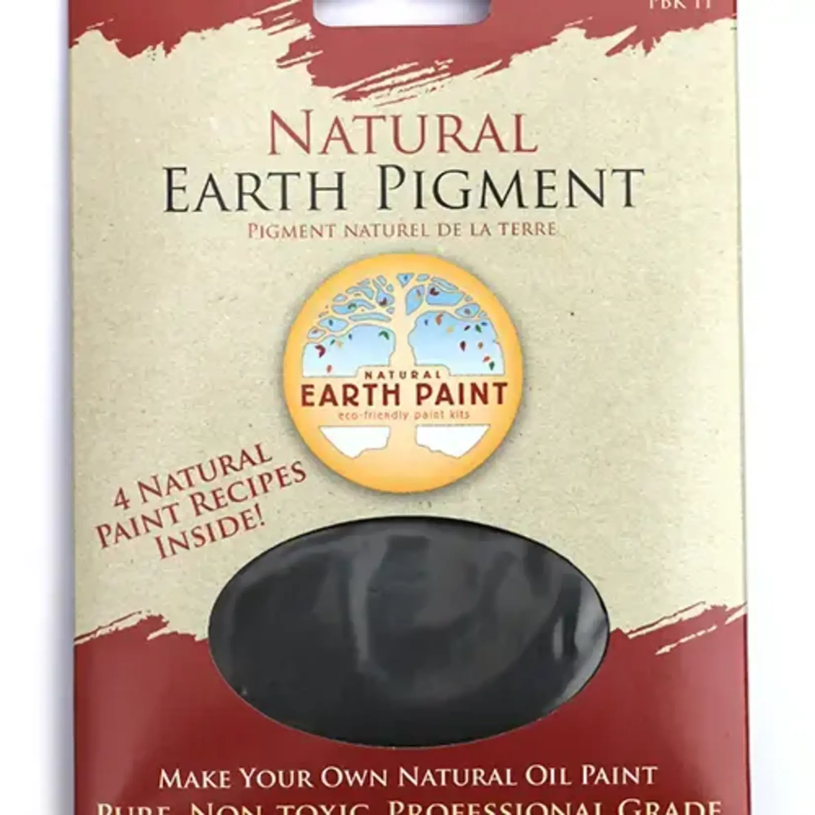 Natural Earth Paint 3 oz. Earth & Mineral Pigments - Black Ochre