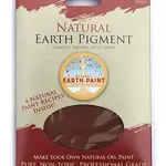 Natural Earth Paint 3 oz. Earth & Mineral Pigments - Burnt Sienna