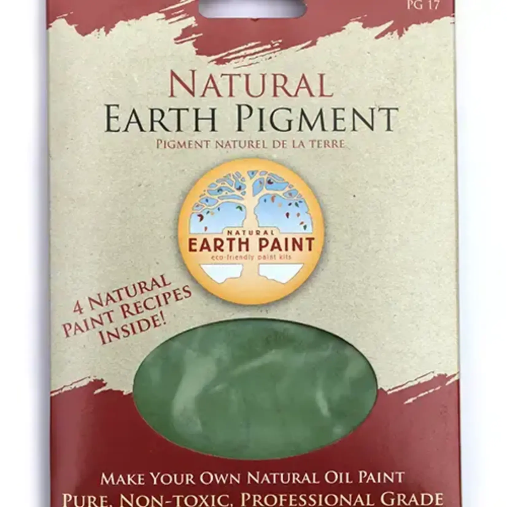 Natural Earth Paint 3 oz. Earth & Mineral Pigments - Emerald Green