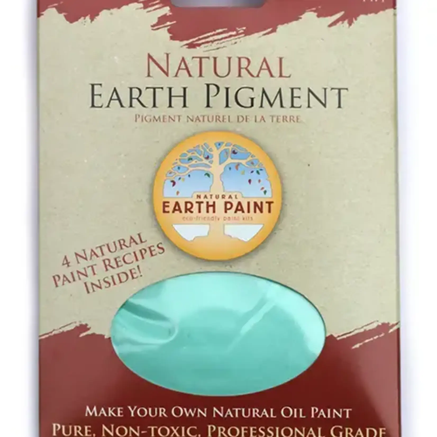 Natural Earth Paint 3 oz. Earth & Mineral Pigments - French Turquoise