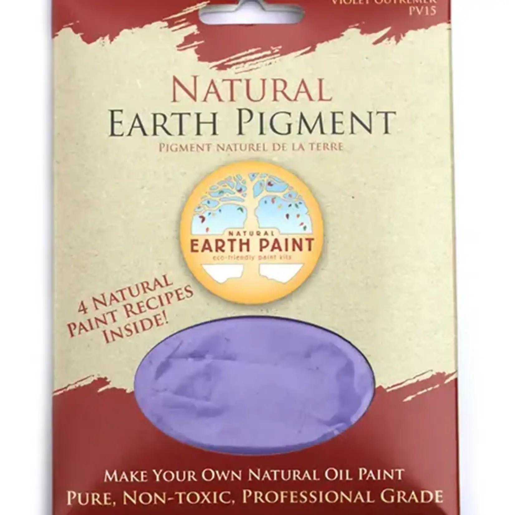 Natural Earth Paint 3 oz. Earth & Mineral Pigments - Ultramarine Purple