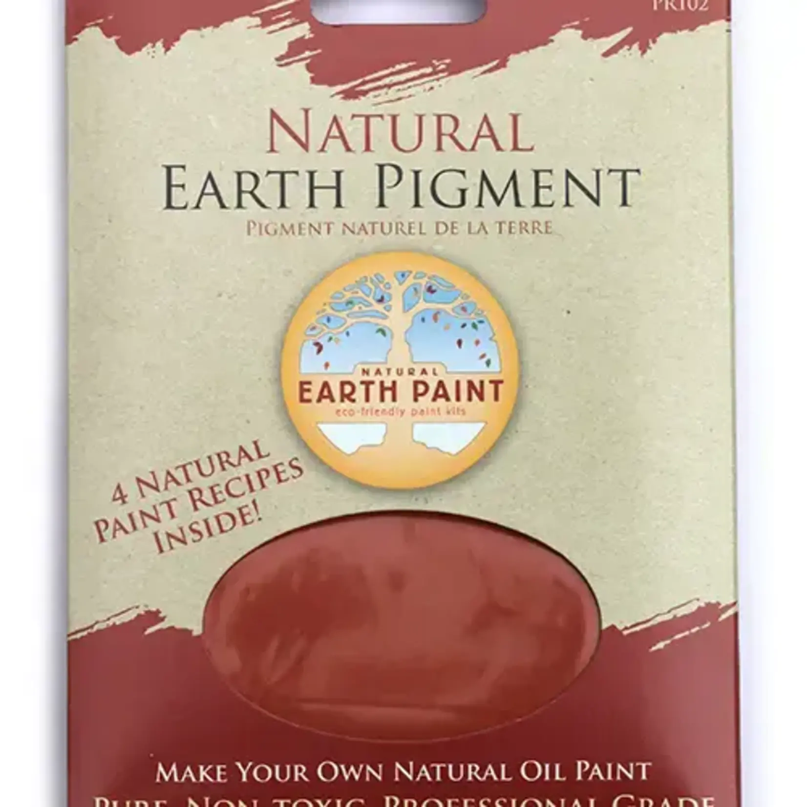 Natural Earth Paint 3 oz. Earth & Mineral Pigments - Venetian Red