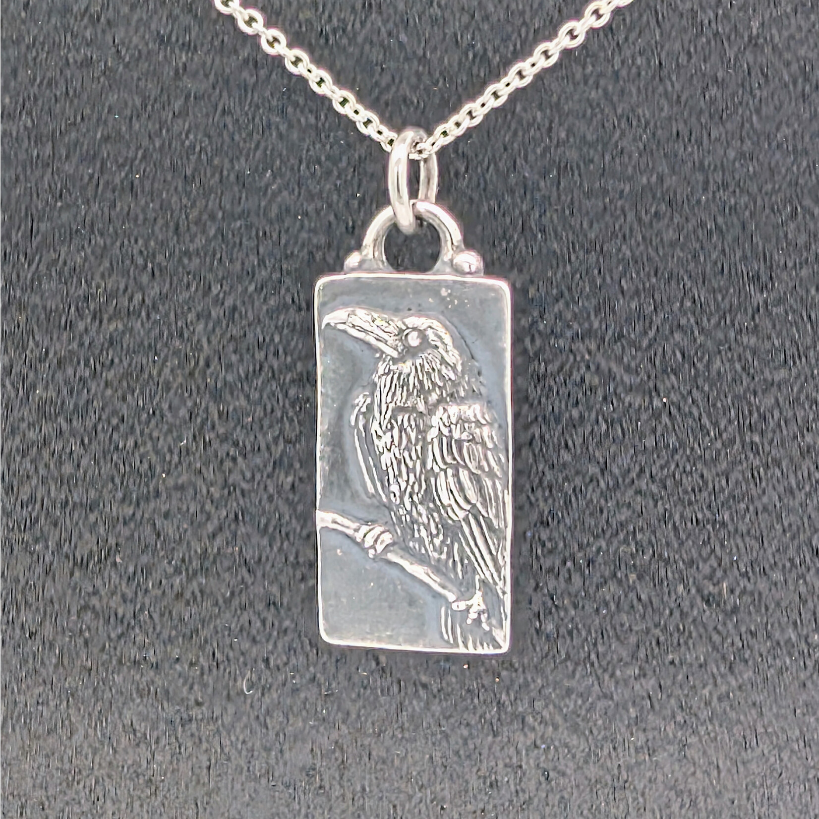 Carrie Nunes Jewelry Raven Pendant