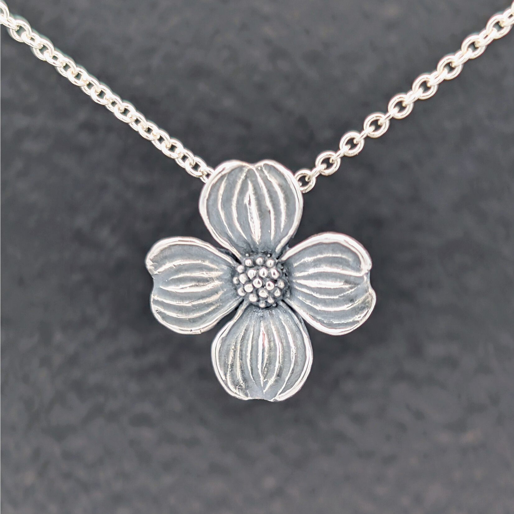 Carrie Nunes Jewelry Dogwood Pendant