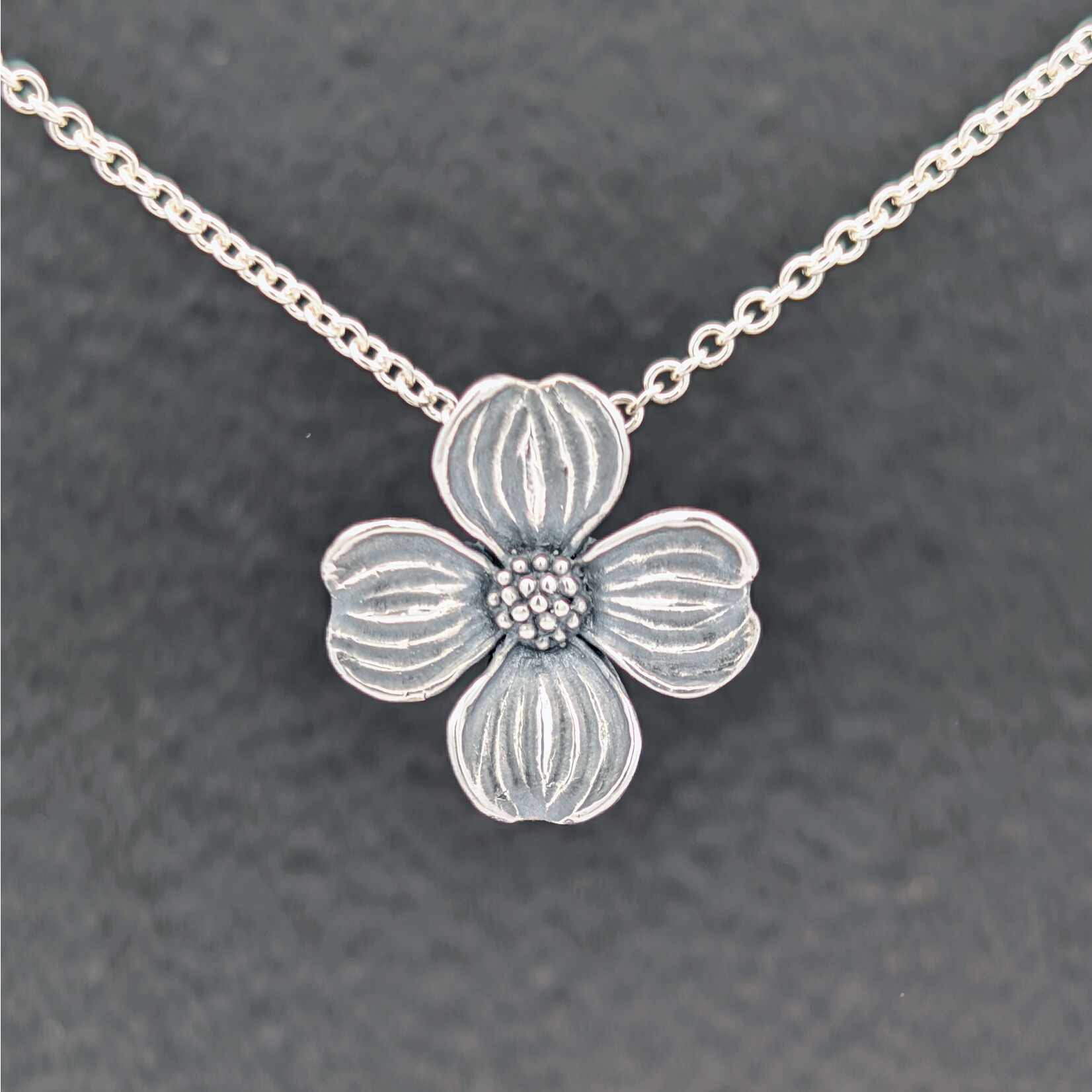Carrie Nunes Jewelry Dogwood Pendant