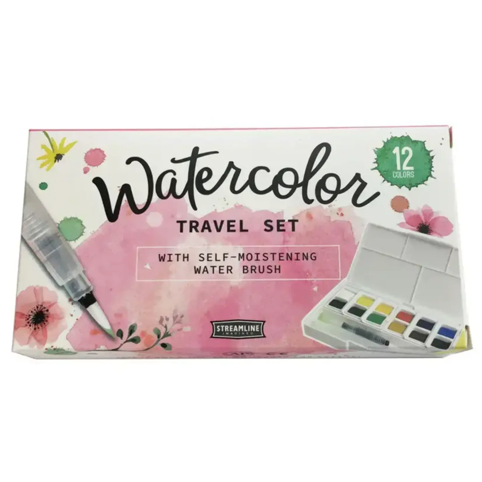 Streamline Mini Travel Watercolor Set
