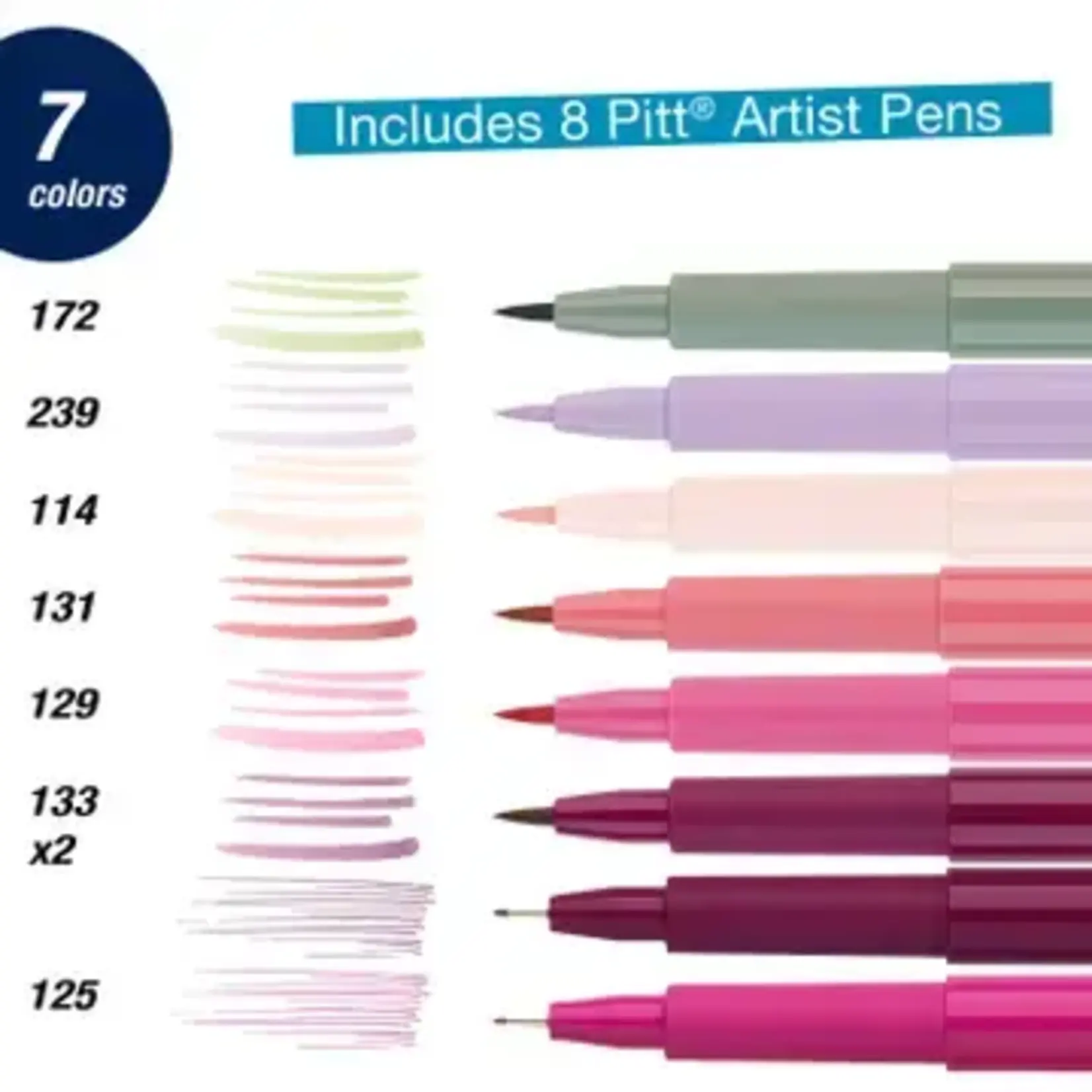 Faber-Castell Pitt Artist Pen, Hand Lettering Set
