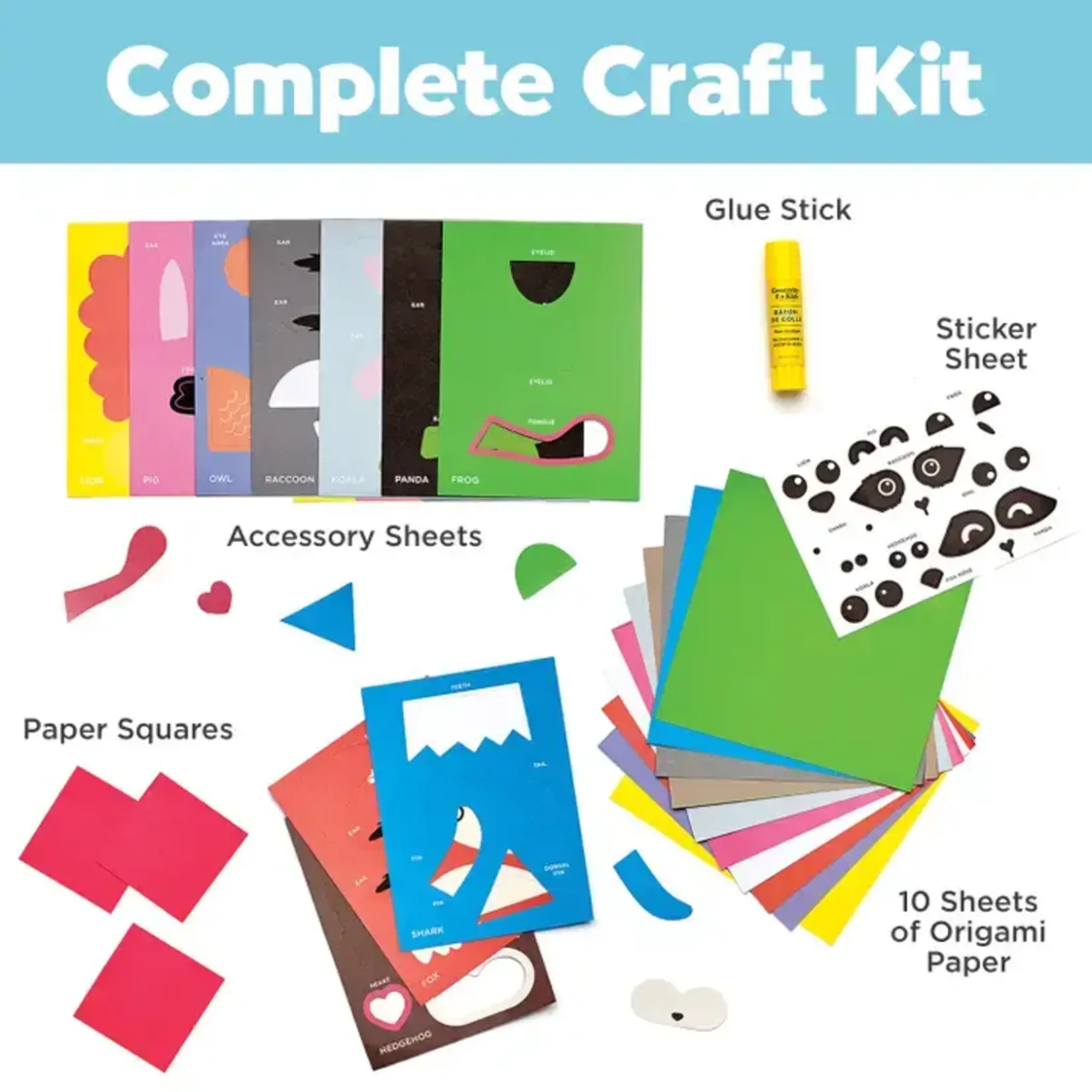 Faber-Castell Corner Creature Bookmarks Mini Kit - Diy Craft For Kids