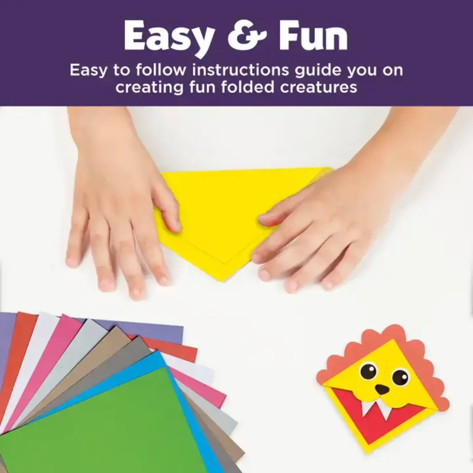 Faber-Castell Corner Creature Bookmarks Mini Kit - Diy Craft For Kids