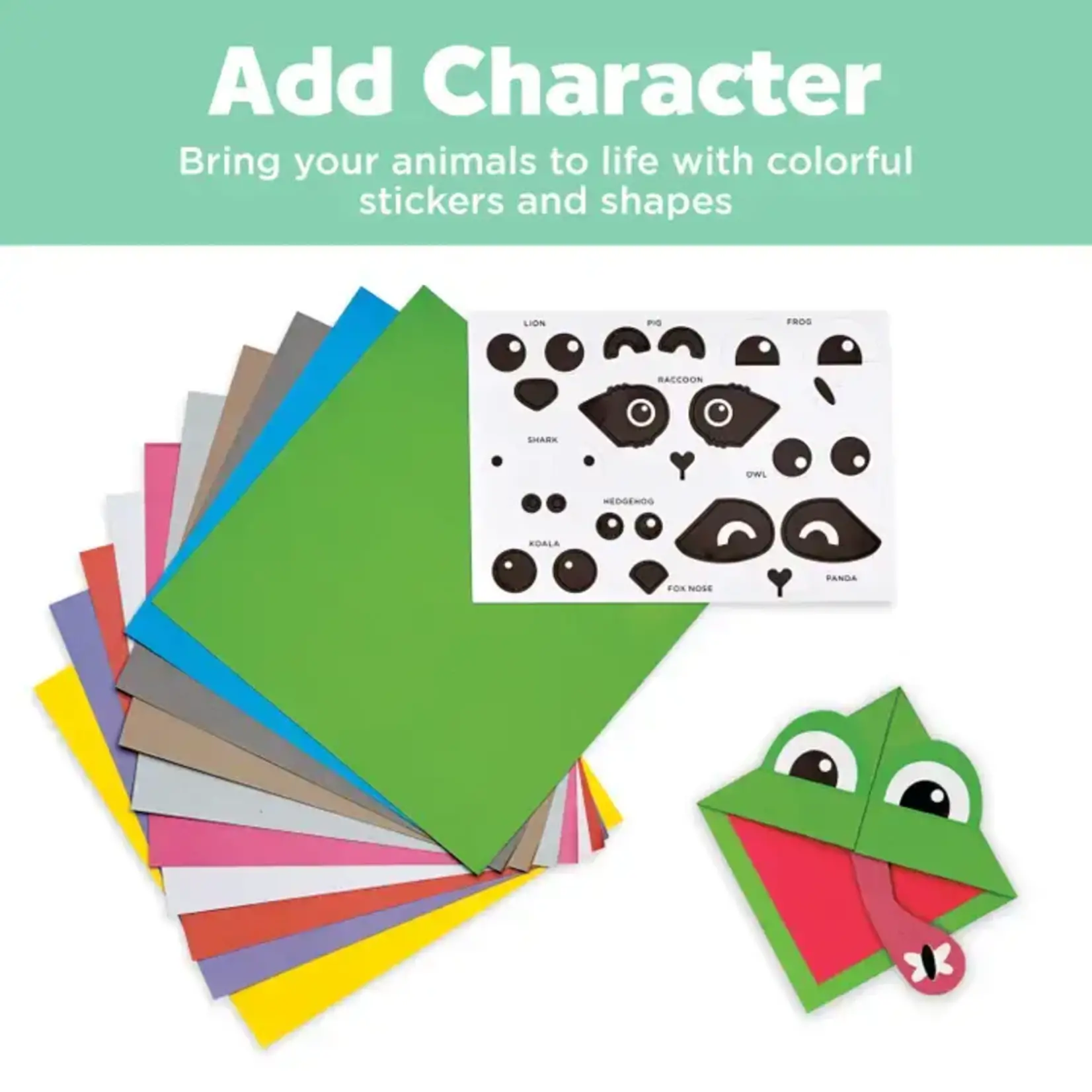 Faber-Castell Corner Creature Bookmarks Mini Kit - Diy Craft For Kids