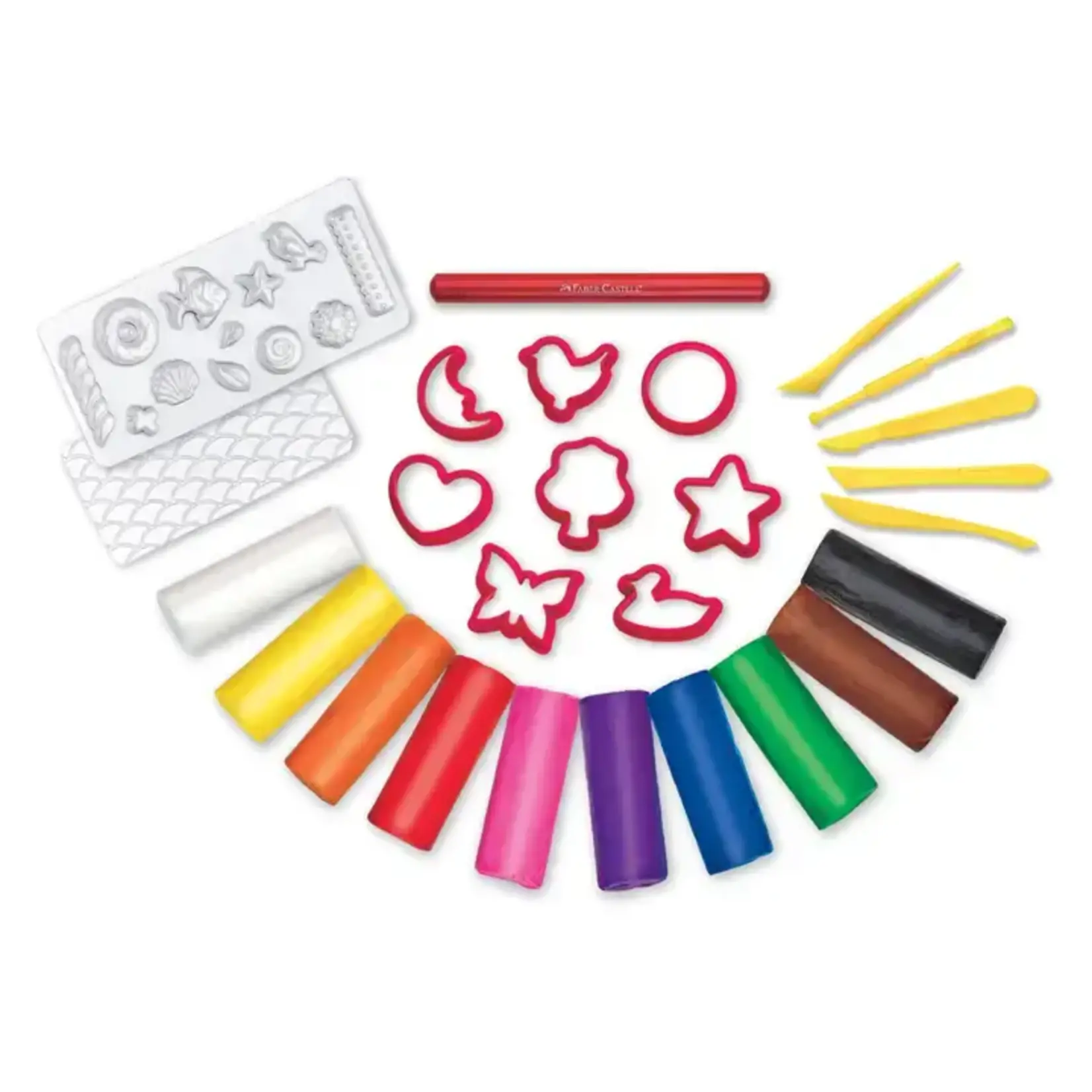 Faber-Castell Do Art Create with Clay Colorful Modeling Set For Kids