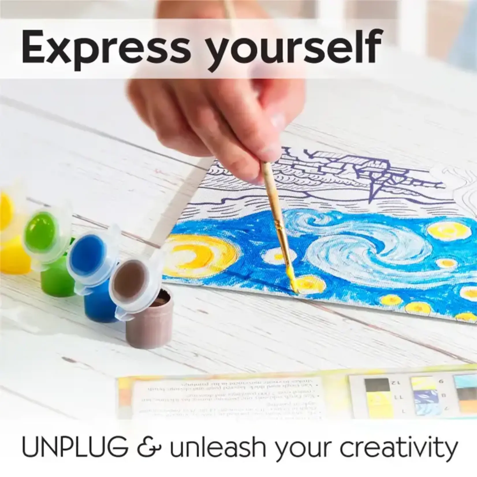 Faber-Castell Paint By Number Museum Series - the Starry Night