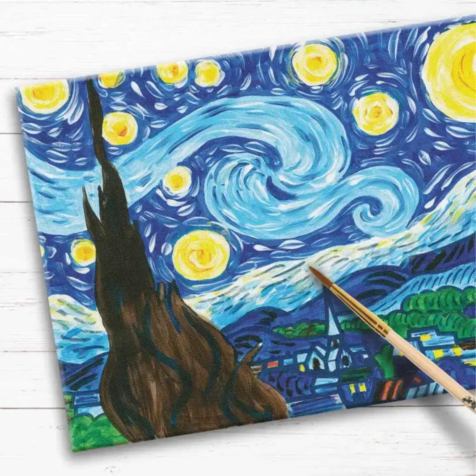 Faber-Castell Paint By Number Museum Series - the Starry Night