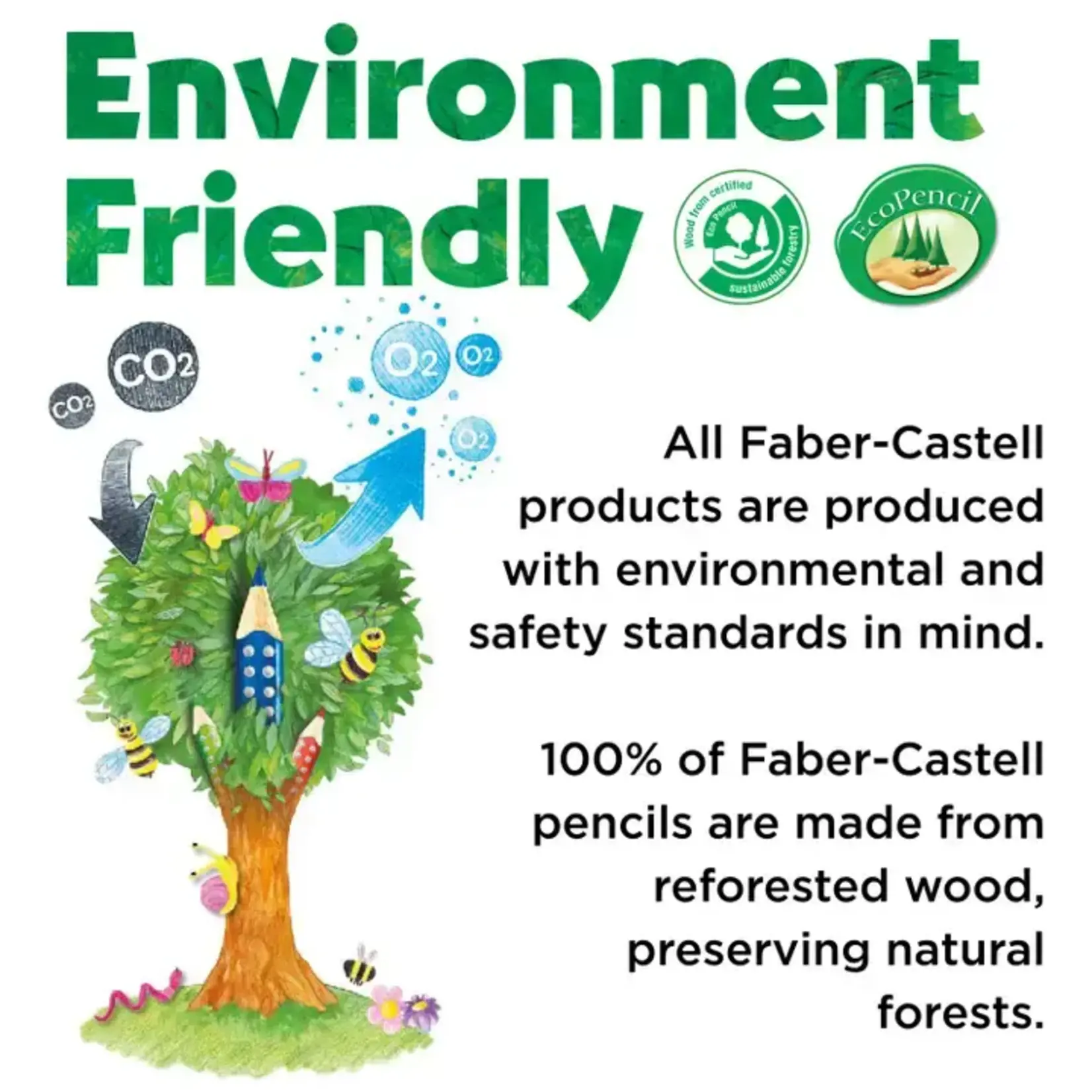 Faber-Castell 64-Piece Young Artist Essentials Art Set Gift Set For Kids