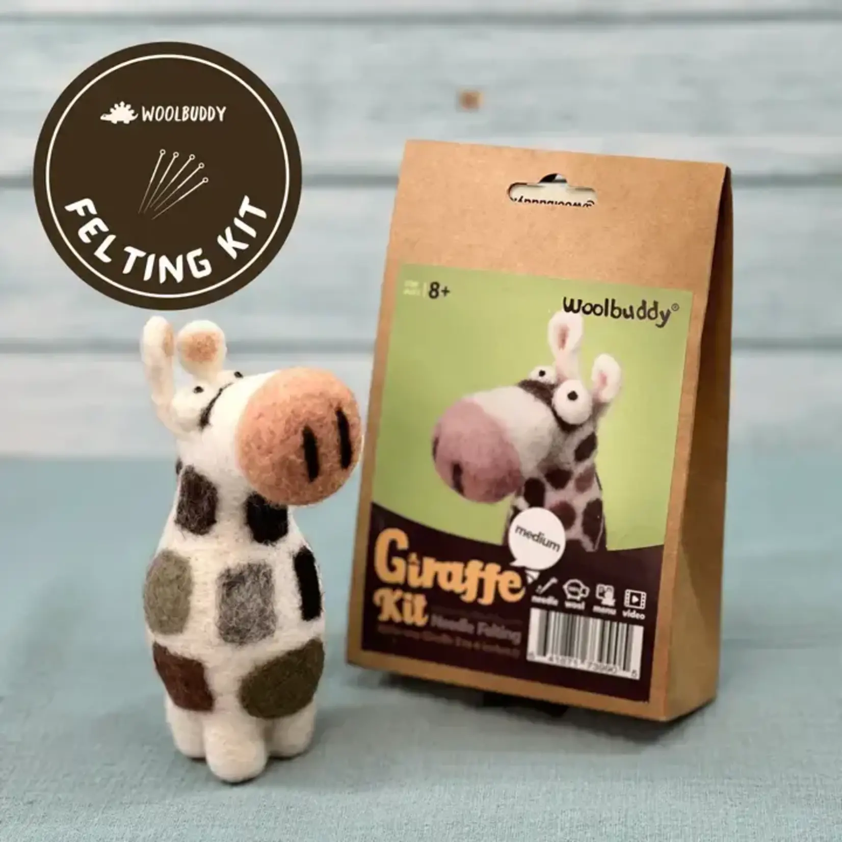 Needle Felting Giraffe Kit