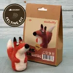 Woolbuddy Needle Felting Fox Kit