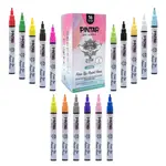 Pintar Art Supply Pintar Premium Acrylic Paint Pens - 1mm Fine Tip Pens - 16 Colors