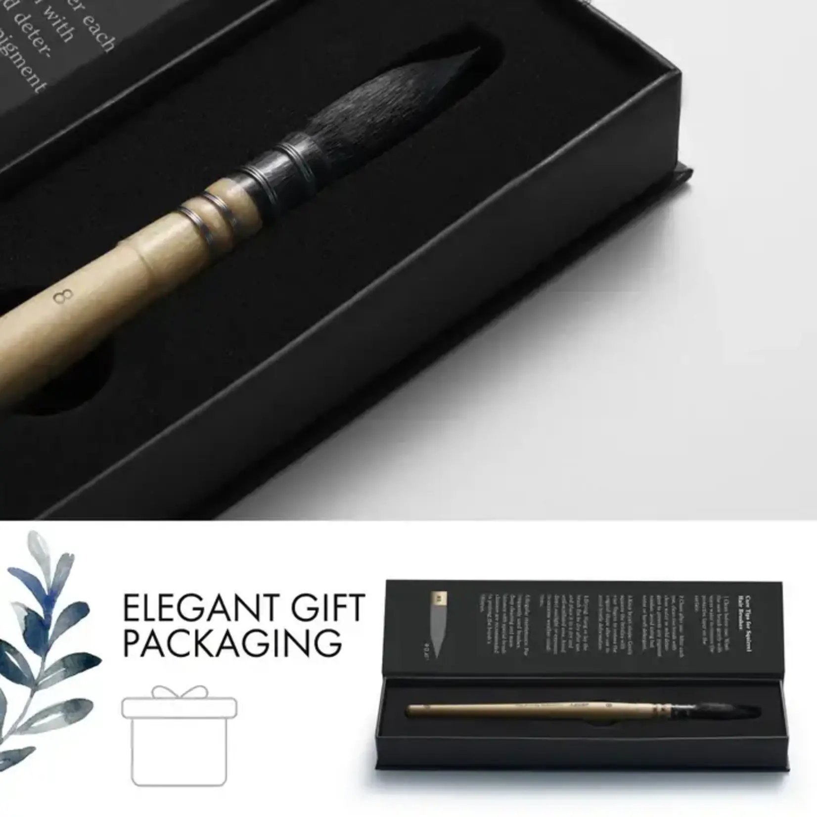 Artify Artify Professional Squirrel Hair Watercolor Brush - sz 6