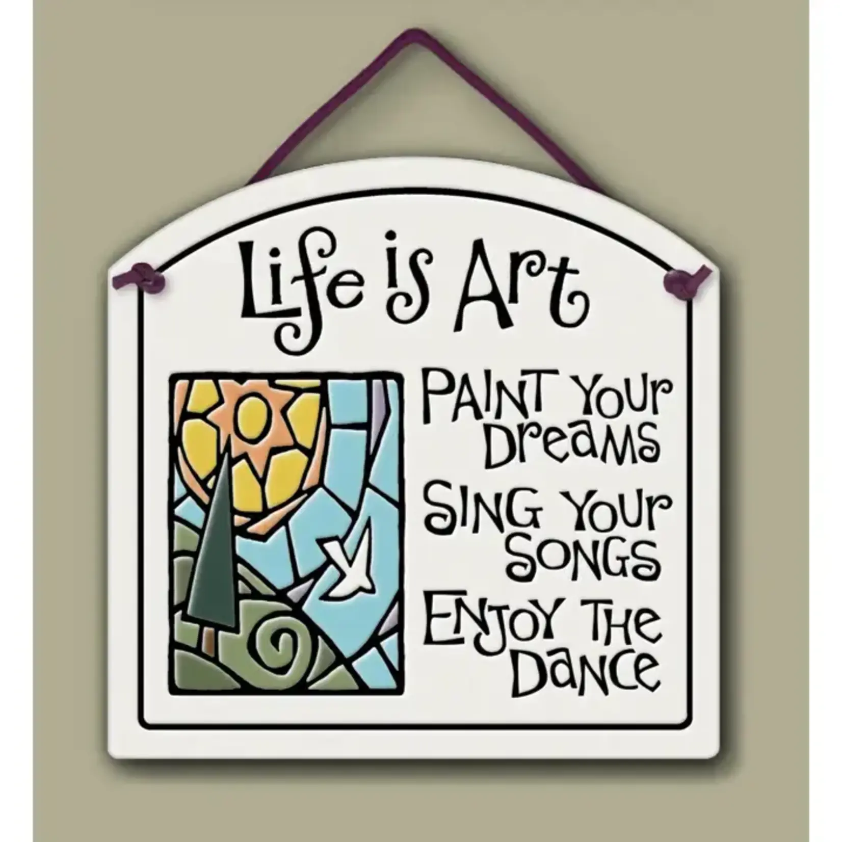 Spooner Creek Designs Life Is Art Wall Art
