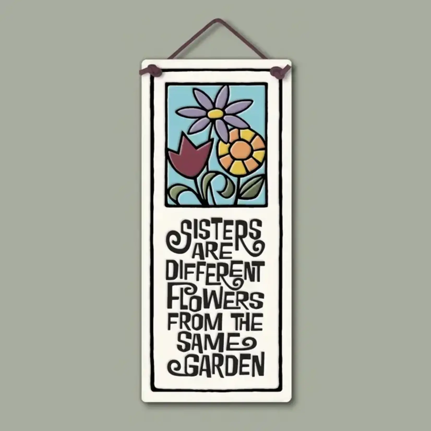 Spooner Creek Designs Sisters Flowers Rectangular Wall Art