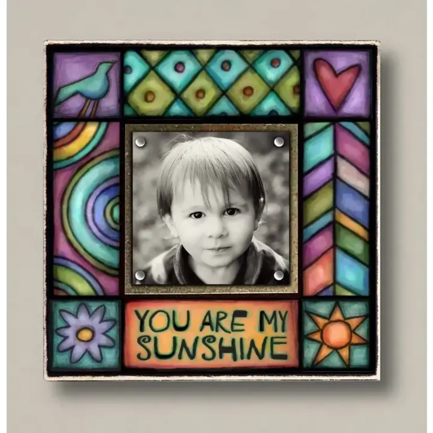 Spooner Creek Designs Picture Frame 5"x5" - You Are My Sunshine