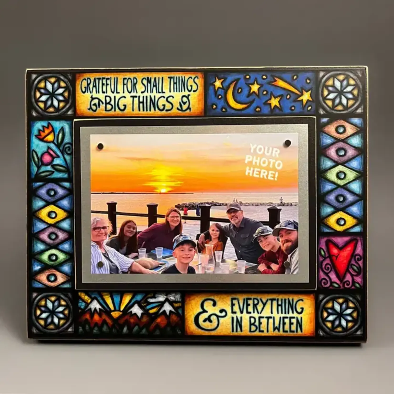 Spooner Creek Designs Picture Frame 8"x10" - Grateful For