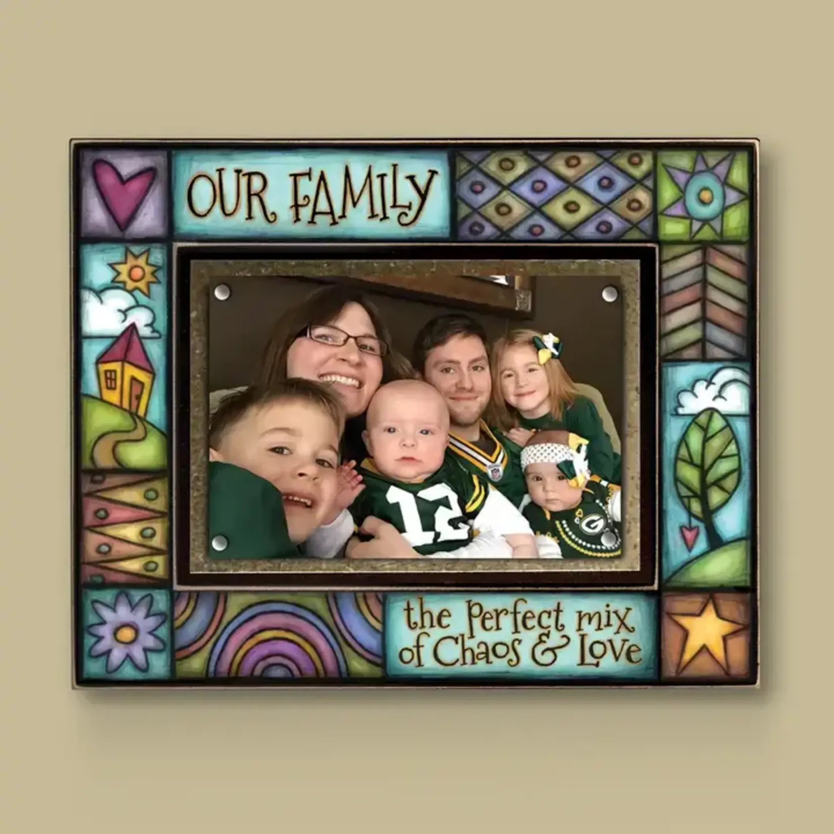 Spooner Creek Designs Picture Frame 8"x10" - Chaos and Love