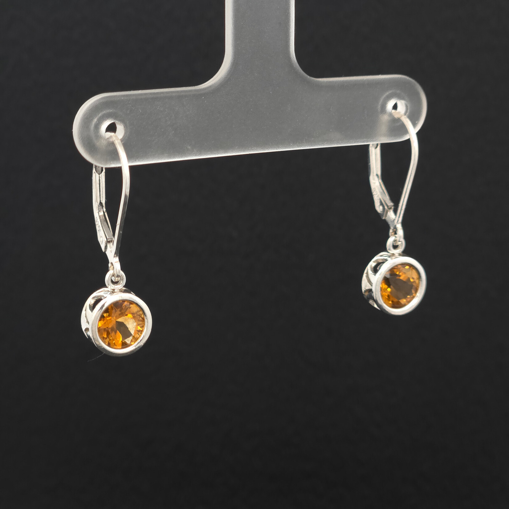 Modern Heirloom® Sterling Filigree Dangle Earrings 6mm