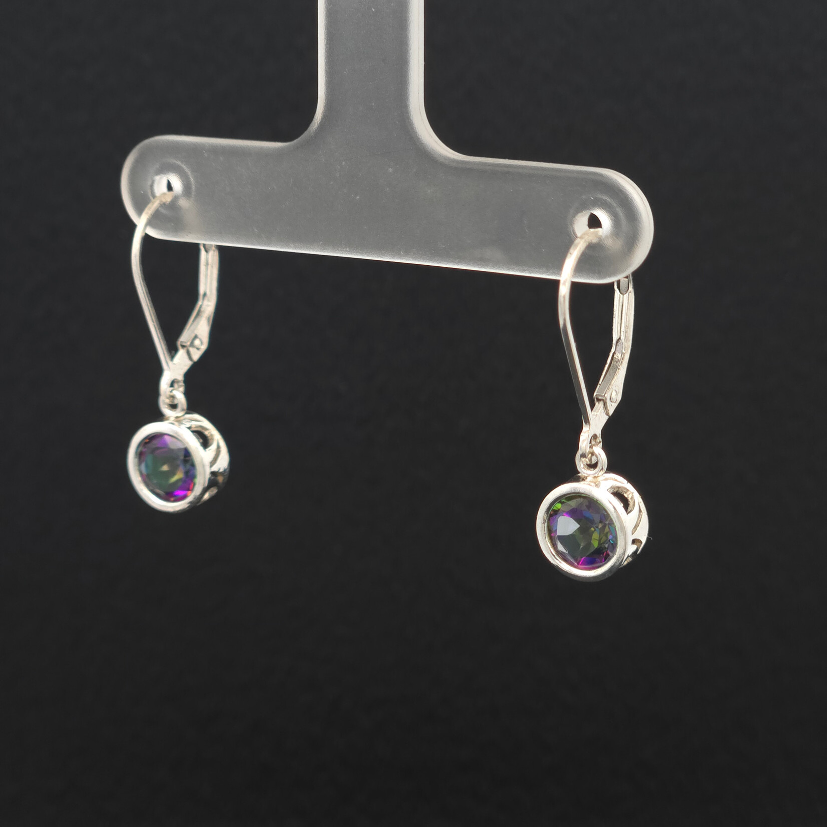 Modern Heirloom® Sterling Filigree Dangle Earrings 6mm