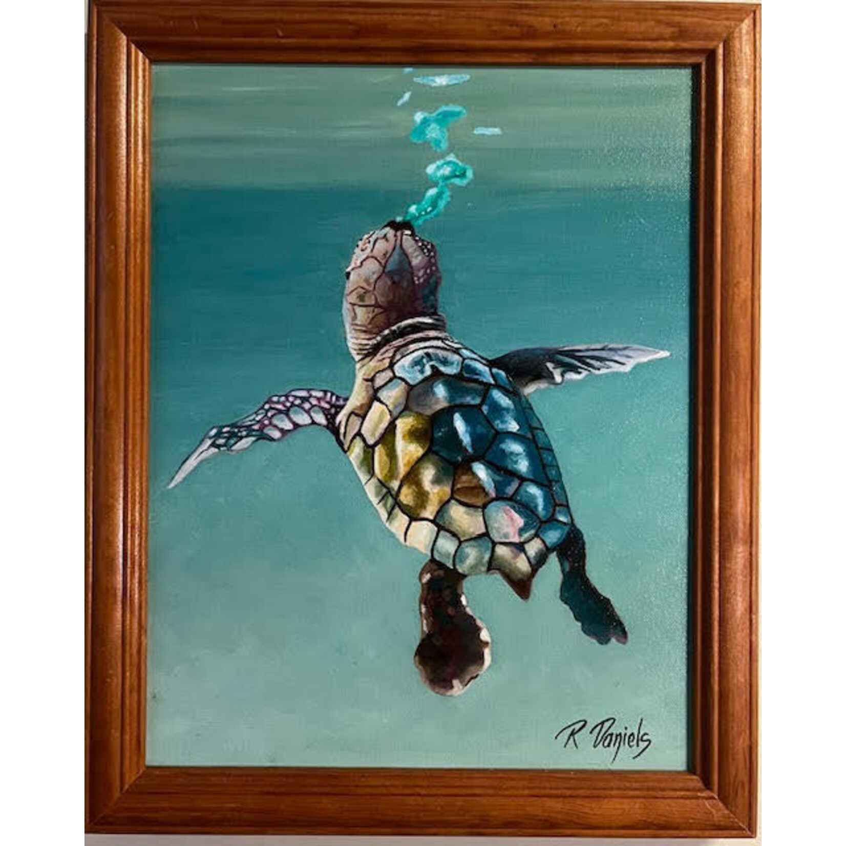 Robert Daniels Fine Art First Swim - Robert Daniels