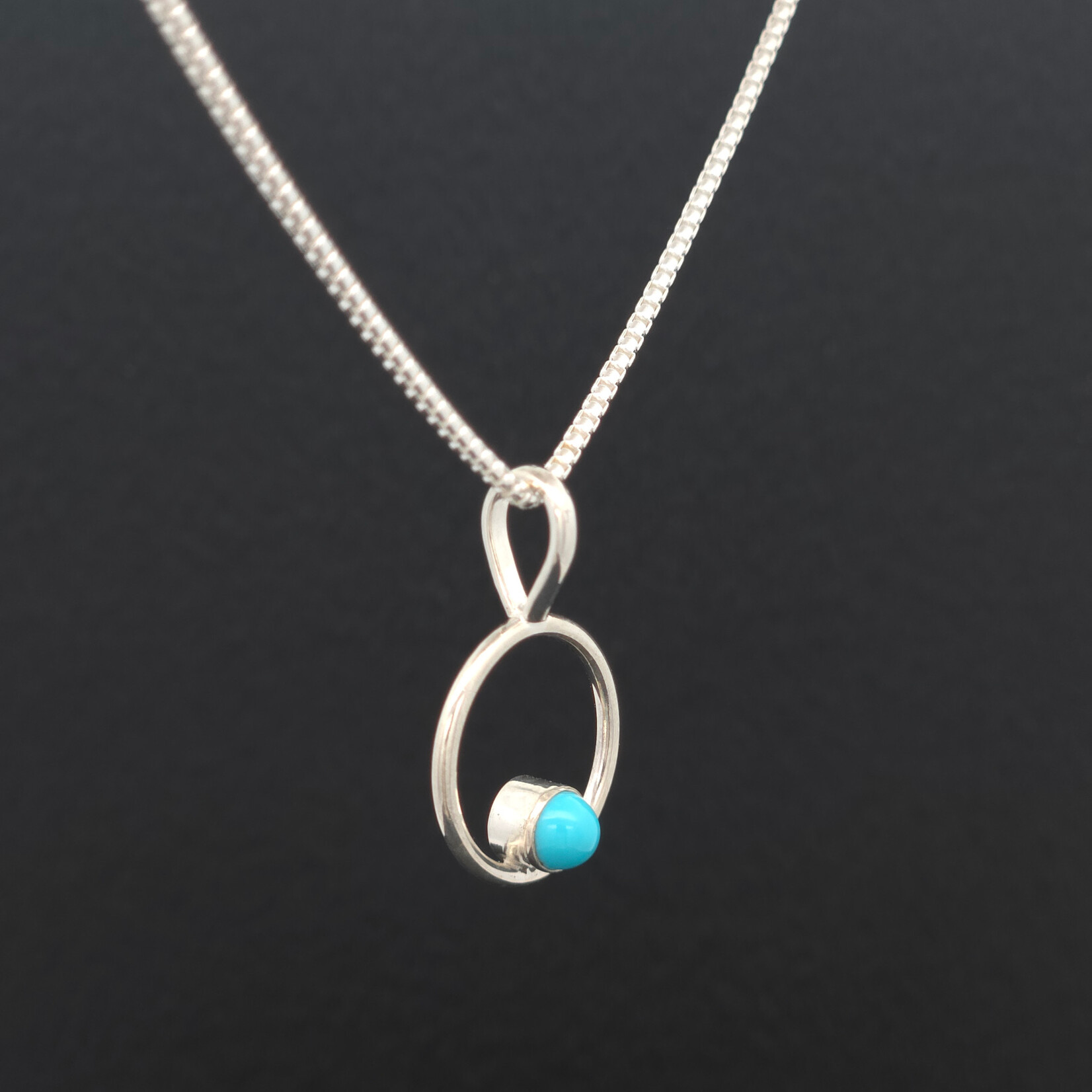 Modern Heirloom® Micro Circle Pendant 14mm on 16” 1.1