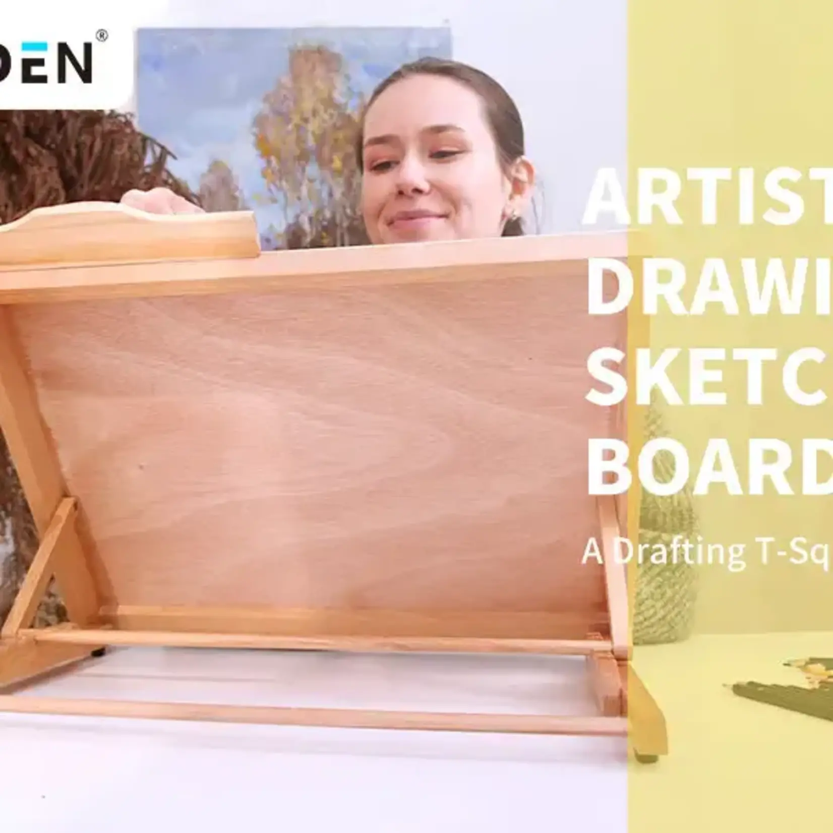 Pintar Art Supply Meeden Large Studio Artist Drawing & Sketching Board