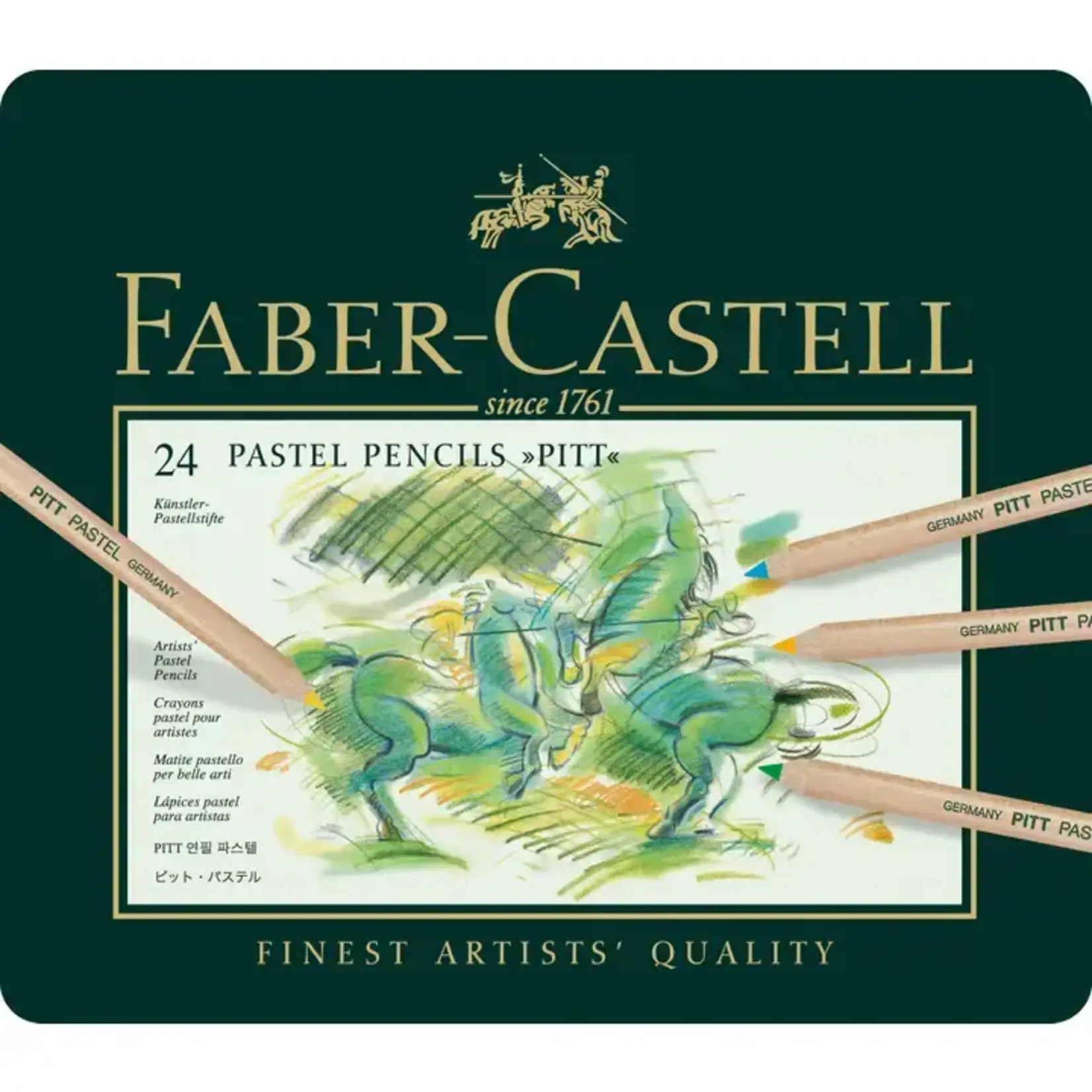 Faber-Castell Pitt Pastel Pencils - Case of 24