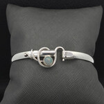 Modern Heirloom® AC Hook Bracelet, Opal 6mm, Sz  8”