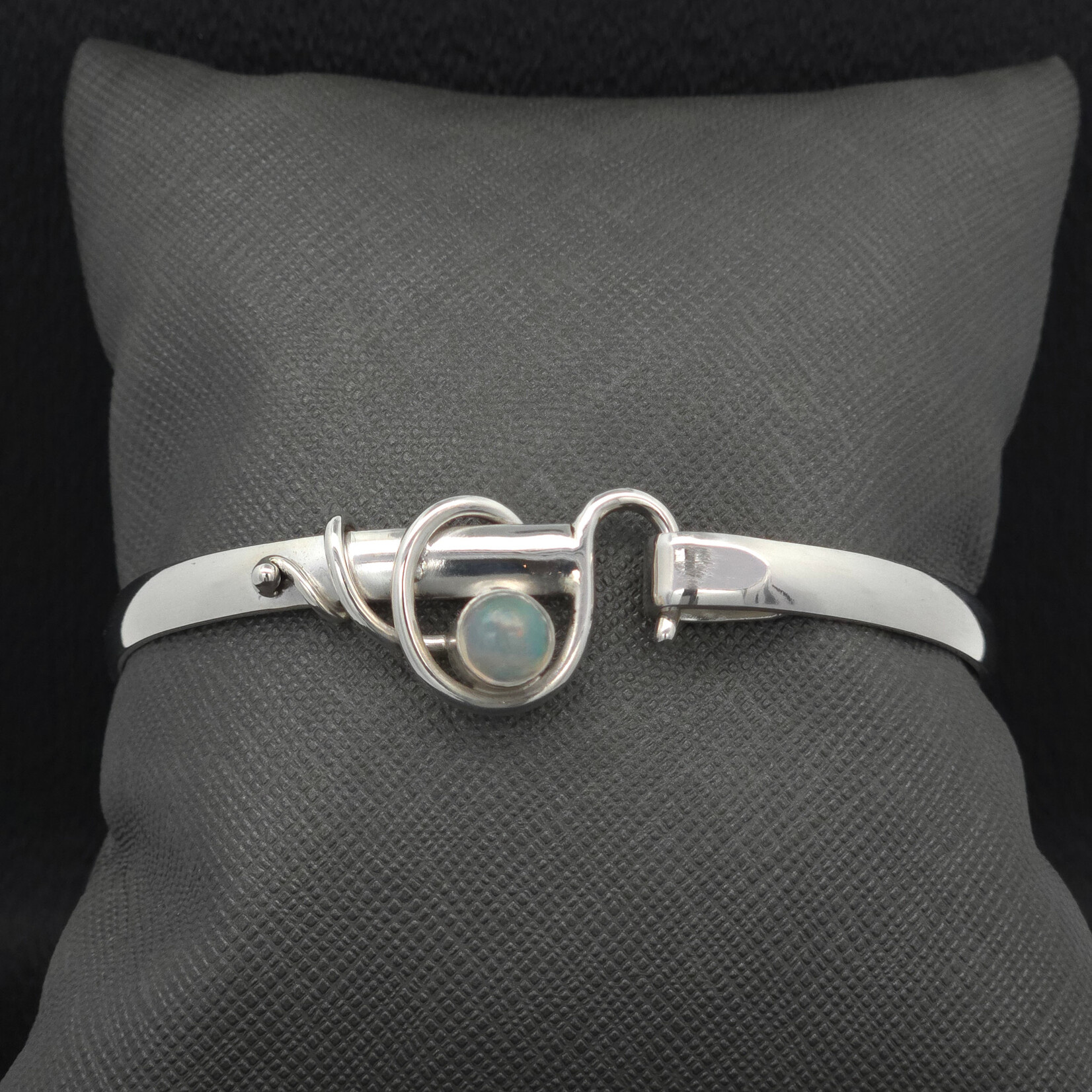 Modern Heirloom® AC Hook Bracelet, Opal 6mm, Sz  8”