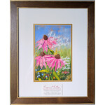 Deborah Hershey Designs "You Are My Wildflower" - Original Framed Collage