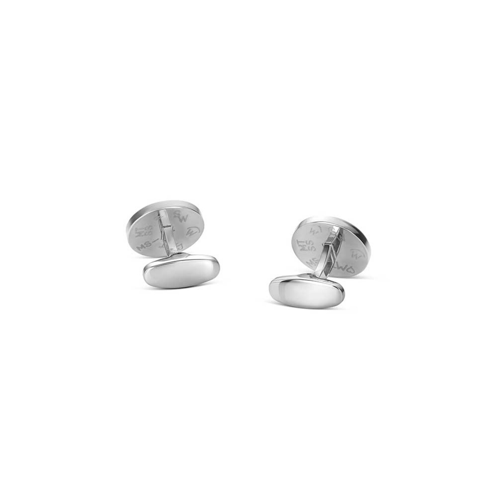Montana Silversmiths Round Engraved Cuff Links