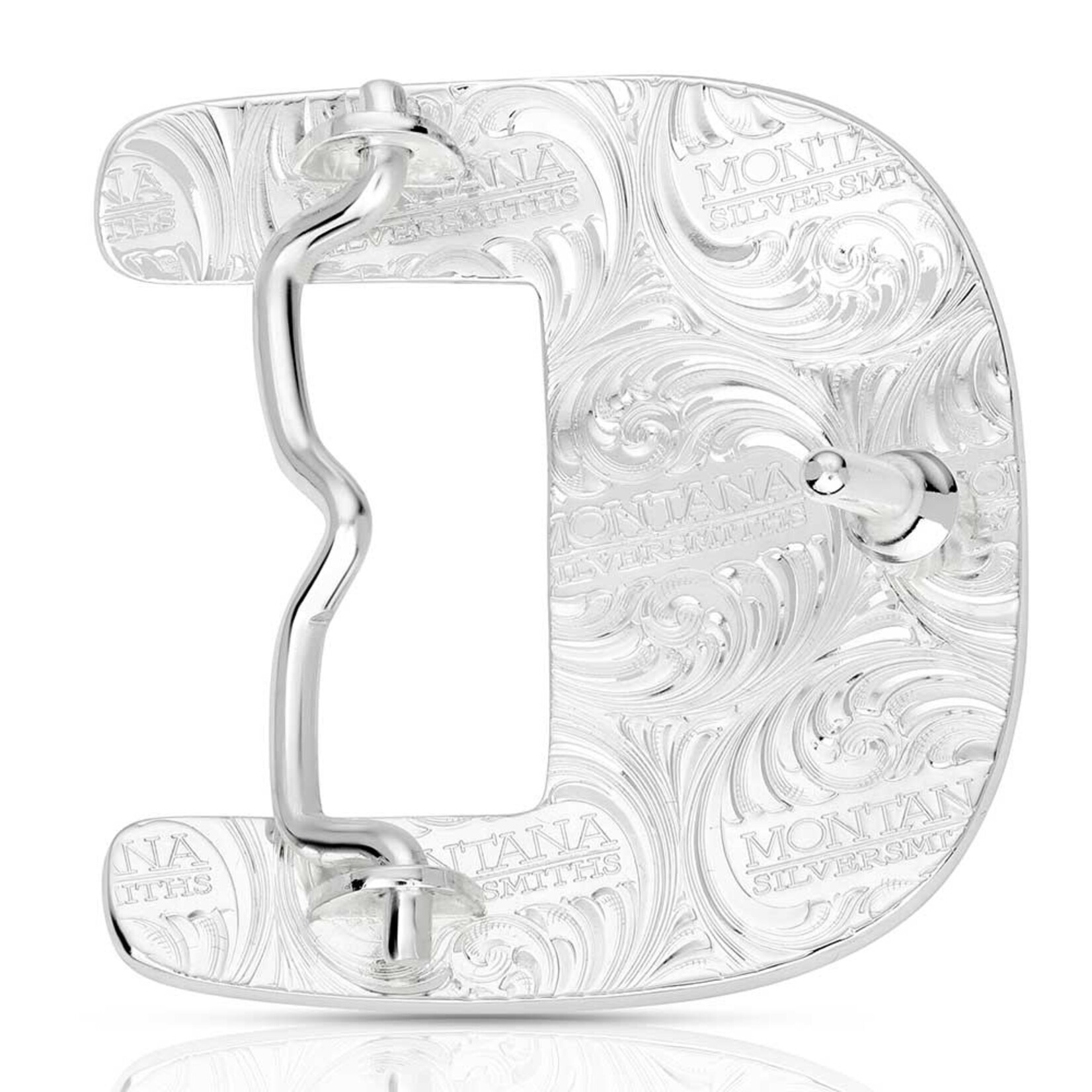 Montana Silversmiths Clear Blue Sky Turquoise Buckle
